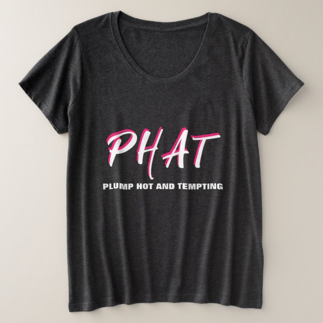Camiseta Bomba PHAT quente e espessa (Frente do Design)