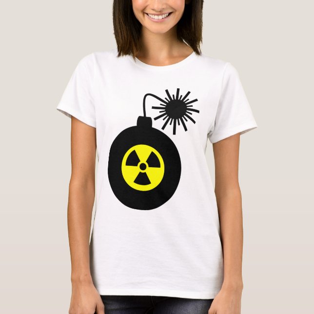 Camiseta Bomba potência nuclear (Frente)