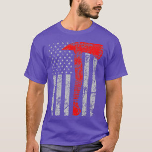Camiseta Bombardeio do Ax, Linha Vermelha Patriota American