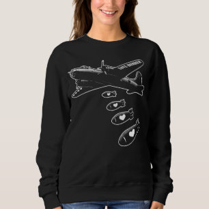 Camiseta Bombardeiro Estratégico de Amor Estampa Branca