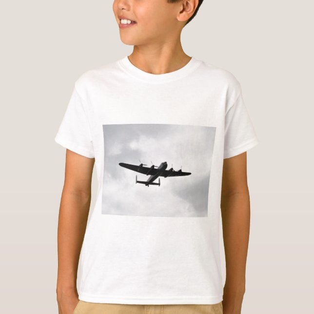 Camiseta Bombardeiro pesado de Lancaster (Frente)