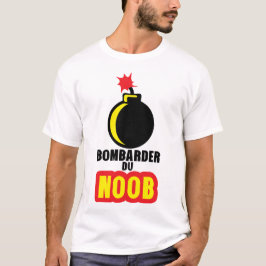 Camiseta bombarder du noob gamer bombe dessin
