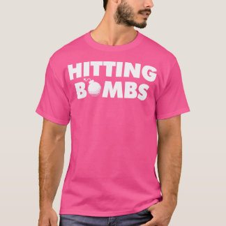 Camiseta Bombas Atingidas a Preto