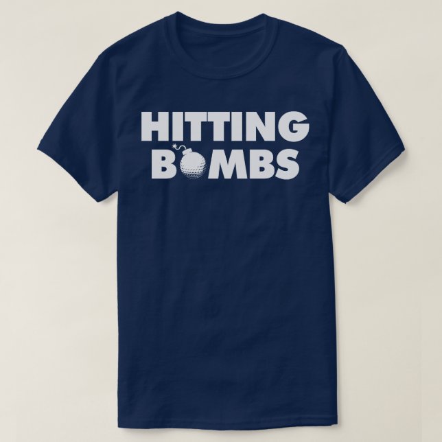 Camiseta Bombas Atingidas a Preto (Frente do Design)