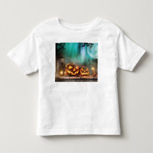 Camiseta Bombas e morcegos de Halloween