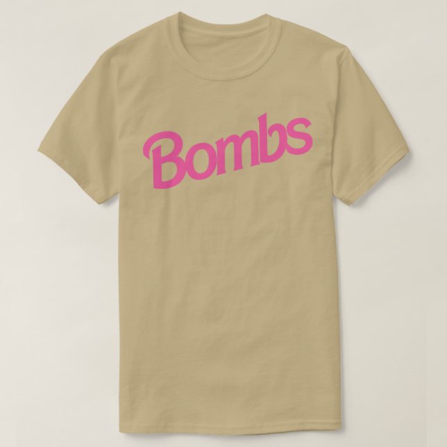 Camiseta Bombas Funny Oppenheimer (Frente do Design)