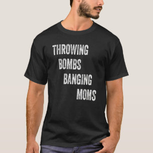 Camiseta Bombas Lançando Mães