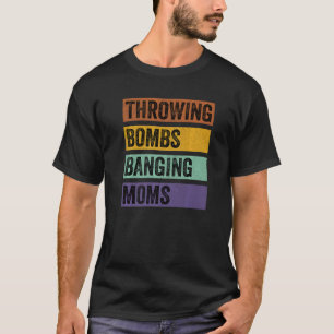 Camiseta Bombas Lançando Mães