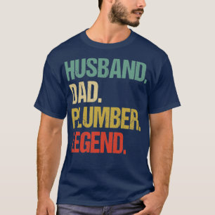 Camiseta Bombeador de Pai Marido Legenda Engraçada