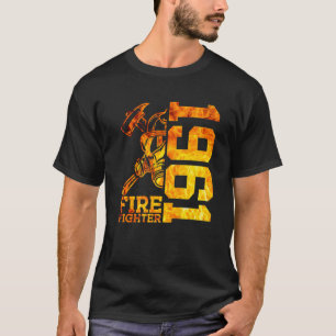 Camiseta Bombeiro 1961 61 Anos Brigada de Incêndio 61ruas N