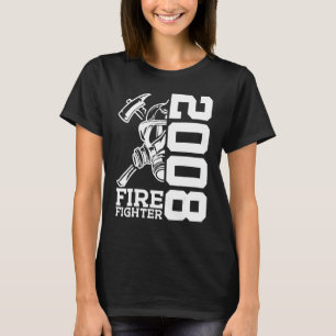 Camiseta Bombeiro 2008 15 anos Brigada de Fogo 15 Nasciment