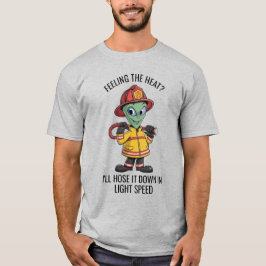 Camiseta Bombeiro alienígena