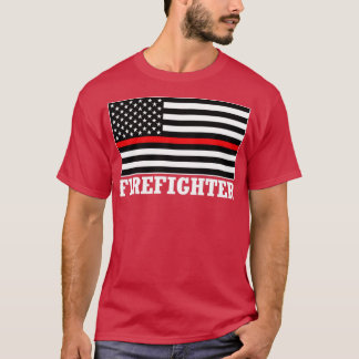 Camiseta Bombeiro americano Bombeiro Bombeiro Bombeiro amer