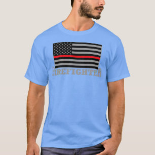 Camiseta Bombeiro Americano de Combate a Incêndios Bombeiro