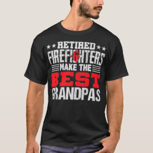 Camiseta Bombeiro aposentado Avô T Bombeiro Presente