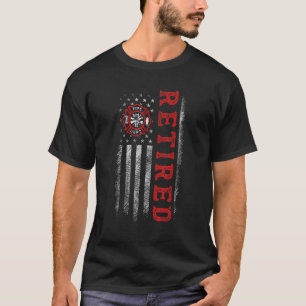 Camiseta Bombeiro aposentado - Bombeiro americano, fugitivo