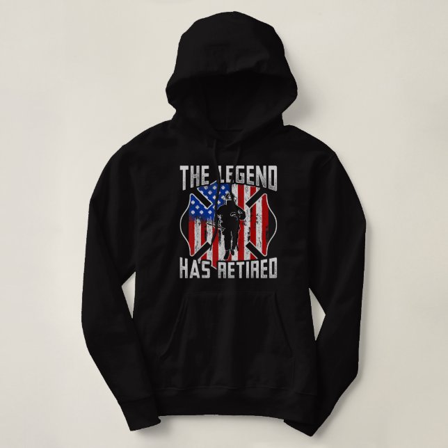 Camiseta Bombeiro Aposentado, Presente para Aposentar Firef (Frente do Design)