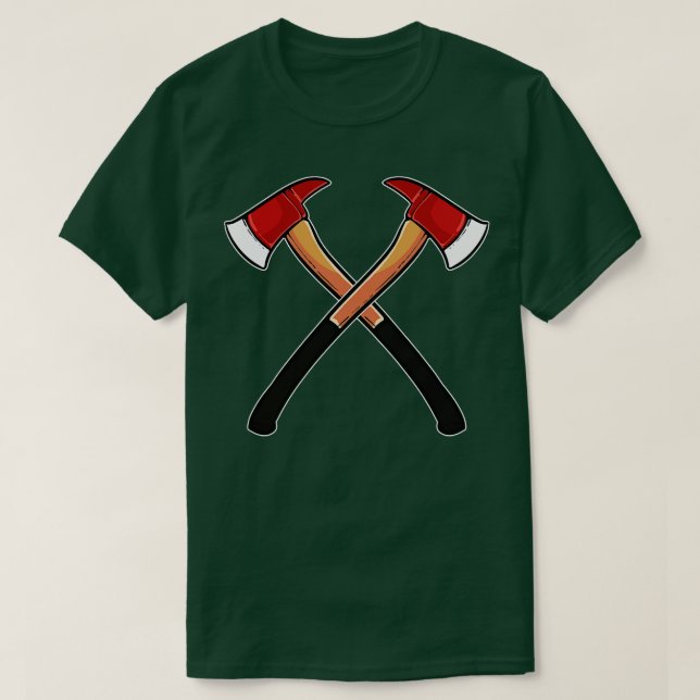 Camiseta Bombeiro Ax (Frente do Design)