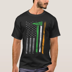 Camiseta Bombeiro Ax Fogo Ax Fire Pat irlandês americano