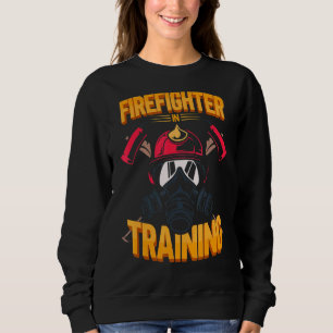 Camiseta Bombeiro Bombeiro Bombeador Em Formação De Fogo