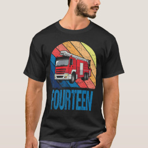 Camiseta Bombeiro Bombeiro Garoto 14 de 14 anos de idade