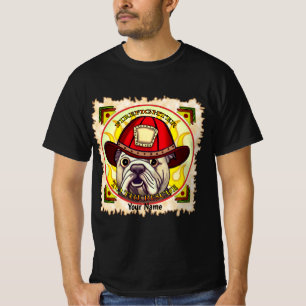 Camiseta Bombeiro Bulldog