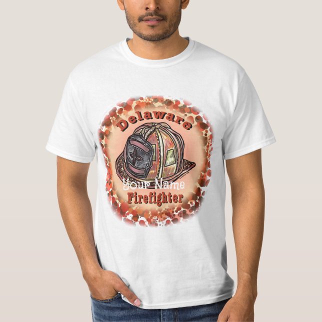 Camiseta Bombeiro de Delaware (Frente)