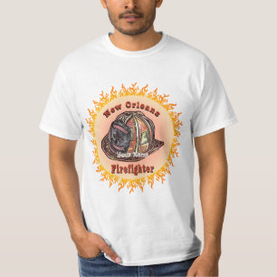 Camiseta Bombeiro de Nova Orleans