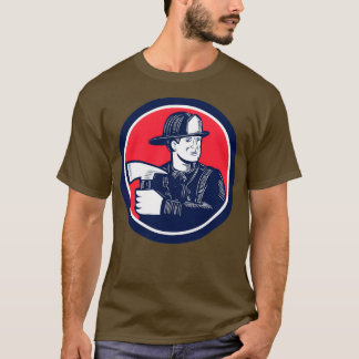 Camiseta Bombeiro Detentor Corta-Fogo