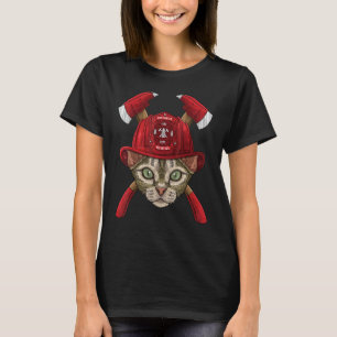Camiseta Bombeiro Devon Rex Bombeiros Meninos Crianças Resg