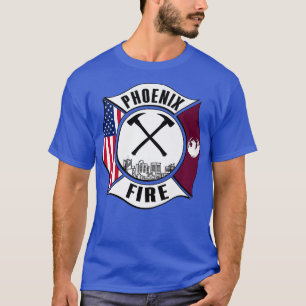 Camiseta Bombeiro do Departamento de Emergência contra Incê