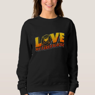 Camiseta Bombeiro Esposa Bombeiro Adora Meu Bombeiro