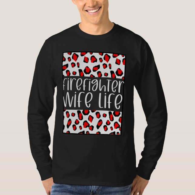 Camiseta Bombeiro Esposa Bombeiro Bombeiro Husband L (Frente)
