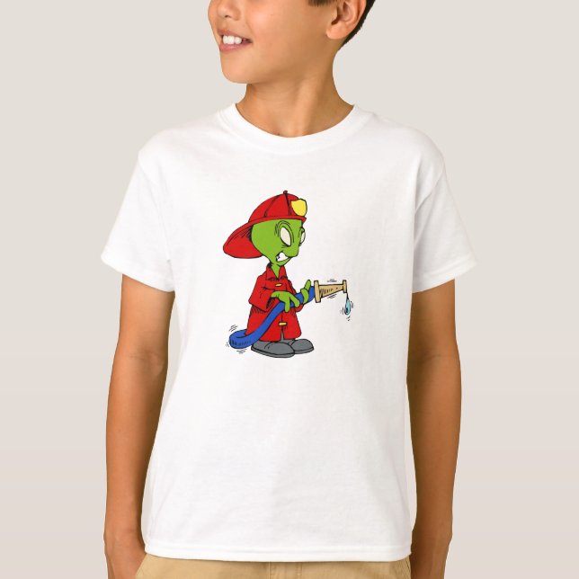 Camiseta Bombeiro estrangeiro (Frente)