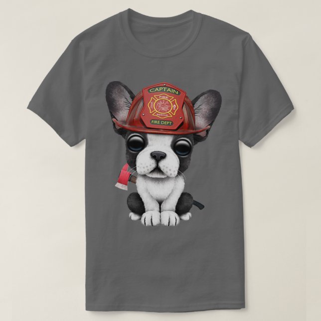 Camiseta Bombeiro Franco Francês (Frente do Design)