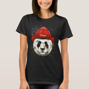 Camiseta Bombeiro Giant Panda Fire Department Be