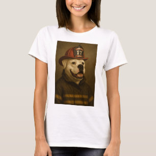 Camiseta Bombeiro Herói: A Pup do Motor 17 - Mulheres T