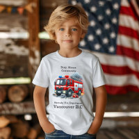 Bombeiro heroico aborda a praça da cidade