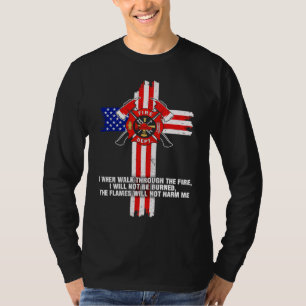 Camiseta Bombeiro I ao atravessar o fogo