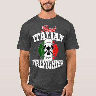 Camiseta Bombeiro Italiano Orador Orador Orador Orador Orad