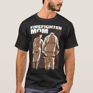 Camiseta Bombeiro Mãe