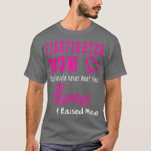 Camiseta Bombeiro Mãe Excelente Oferece Ideia Bombeiro Mãe
