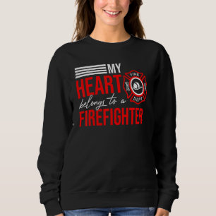 Camiseta Bombeiro Marido Esposa Bombeiro Ferramenta de Comb