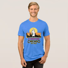 Bombeiro masculino no Chicago Tee