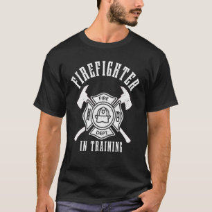 Camiseta Bombeiro Na Formação De Bombeiros Ax