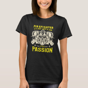Camiseta Bombeiro Não é só um trabalho é uma paixão
