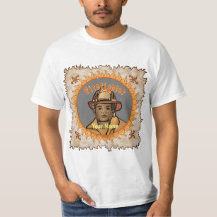Camiseta Bombeiro Negro