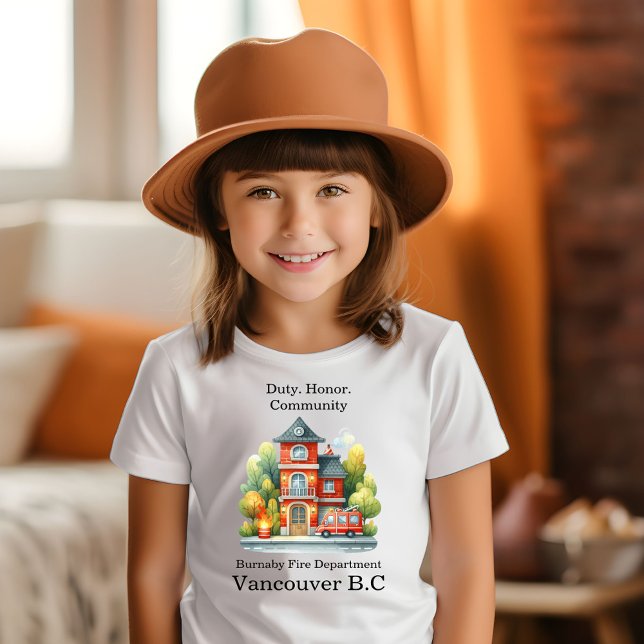 Camiseta Bombeiro numa tarde quente de primavera (Criador carregado)