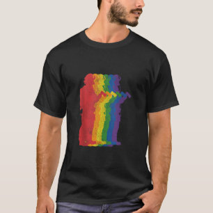 Camiseta Bombeiro Orgulho gay LGBTQ Apoiante Chuva