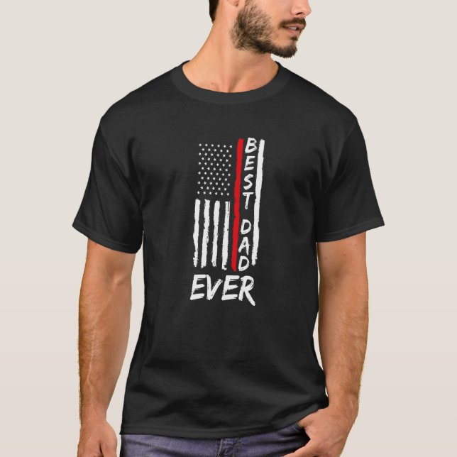 Camiseta Bombeiro Pai De Menores E Pai (Frente)